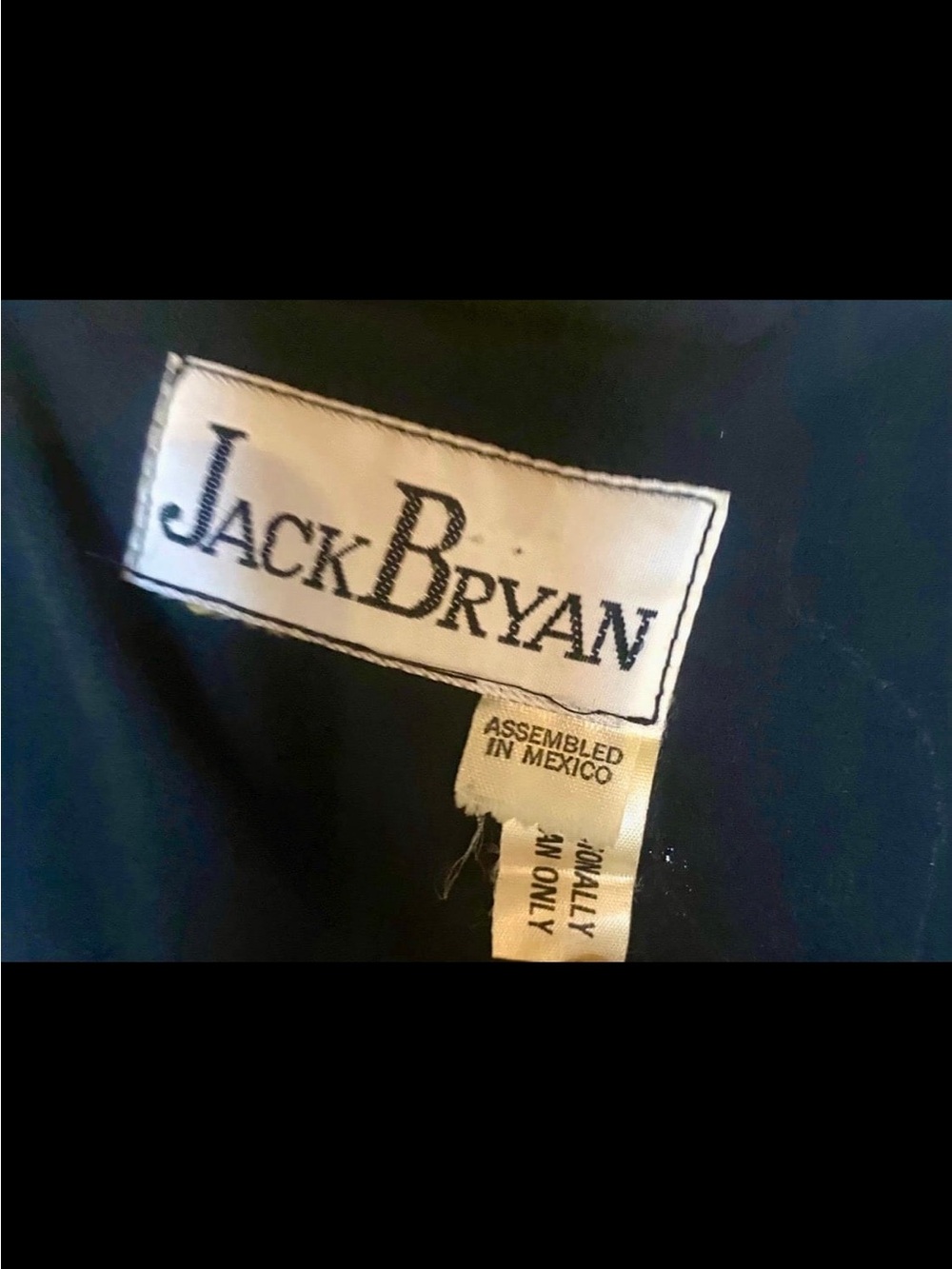 Vintage 80s Jack Bryan sequined evening jacket. SZ M - Picture 6 of 6